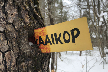 Les balises (et les tribulations) du mont Kaaikop)