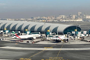 En 2020 Le trafic de passagers en baisse de 70 % à l’aéroport de Dubaï)