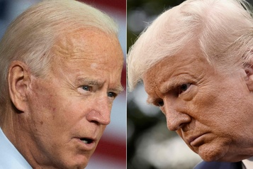 Trump et Biden s’affrontent lors d'un étrange duel à distance )