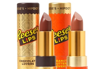 Du maquillage aux couleurs de la friandise Reese)