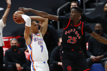 Thunder 106 - Raptors 112 Les Québécois dominent le match)