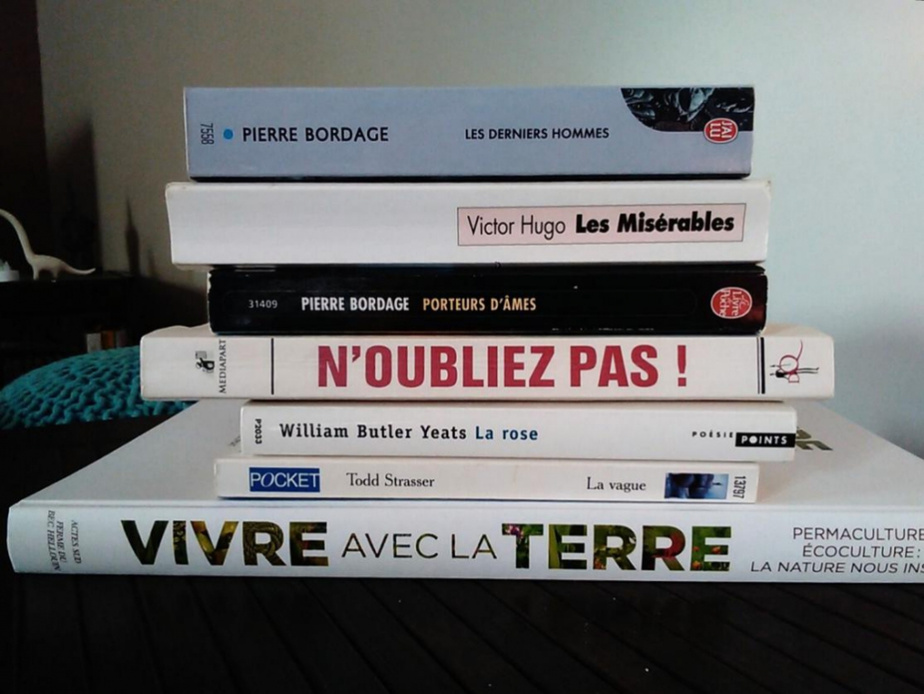 Tranches poétiques : empilez vos livres pour créer des poèmes