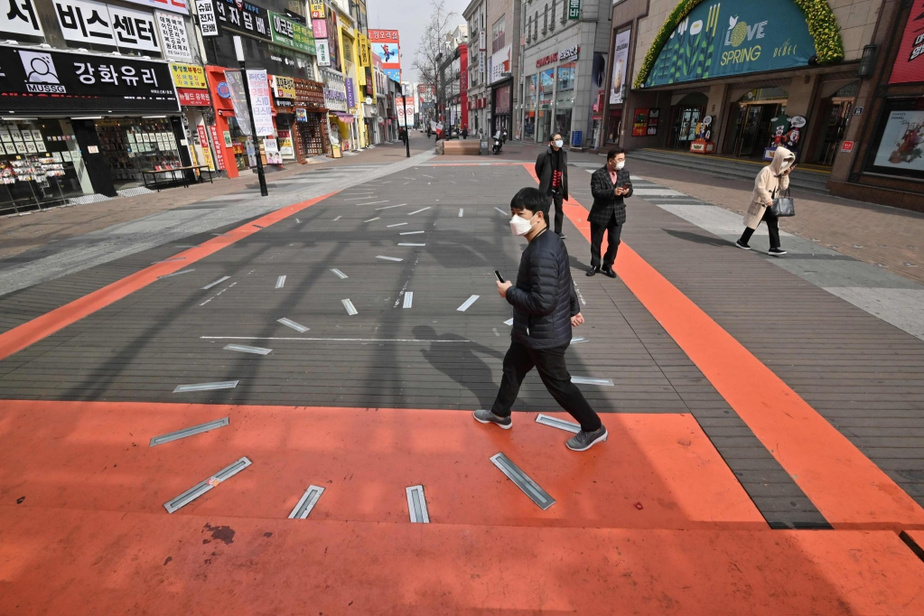 FRANCE-PRESSE Cent cinquante cas ont été signalés en quelques jours dans la ville de Daegu en Corée du Sud