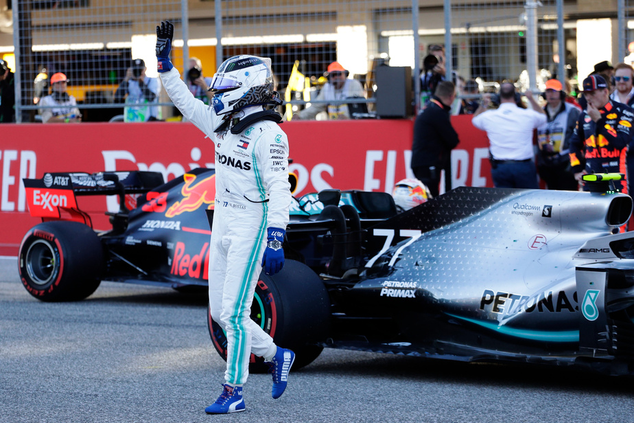 PRESS Le finlandais Valtteri Bottas partira premier demain au Grand Prix des États-Unis