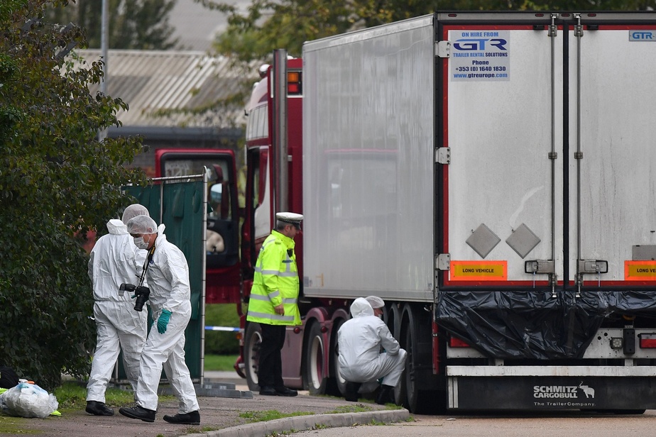 39 corps à bord d'un camion en Angleterre: après la Belgique, la police vietnamienne ouvre une enquête