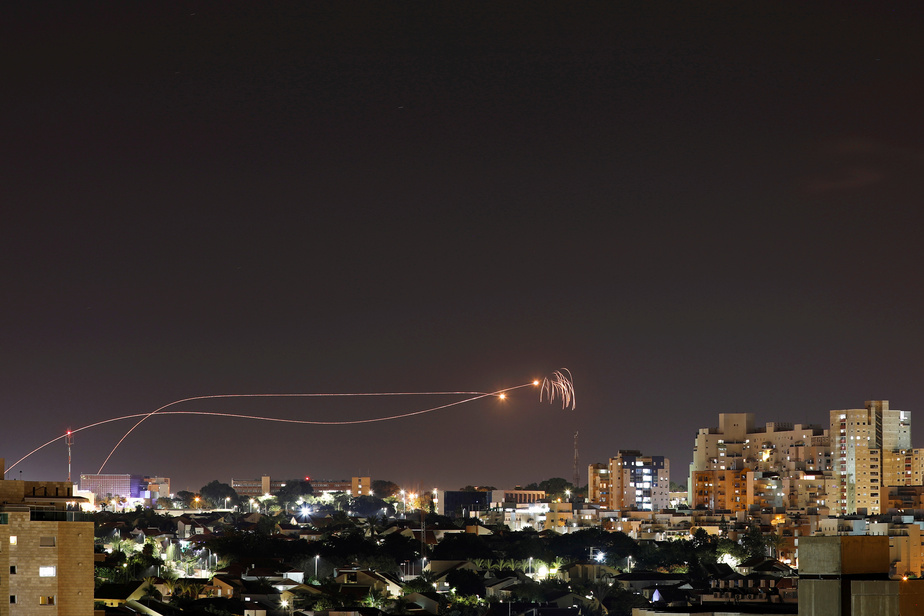 L’armée israélienne a indiqué qu'au moins huit roquettes ont été interceptées par le bouclier antimissile Dôme de fer