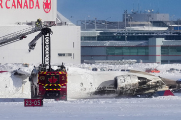 Plane Overturns at Toronto Pearson Airport Leaving Several Injured