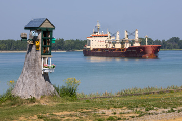 Fleuve Saint-Laurent Un navire-cargo s’échoue près de Verchères