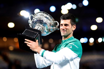 Internationaux d'Australie Novak Djokovic sur la liste des participants