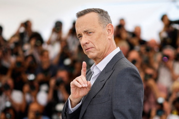 La Presse à Cannes Le sosie de Tom Hanks