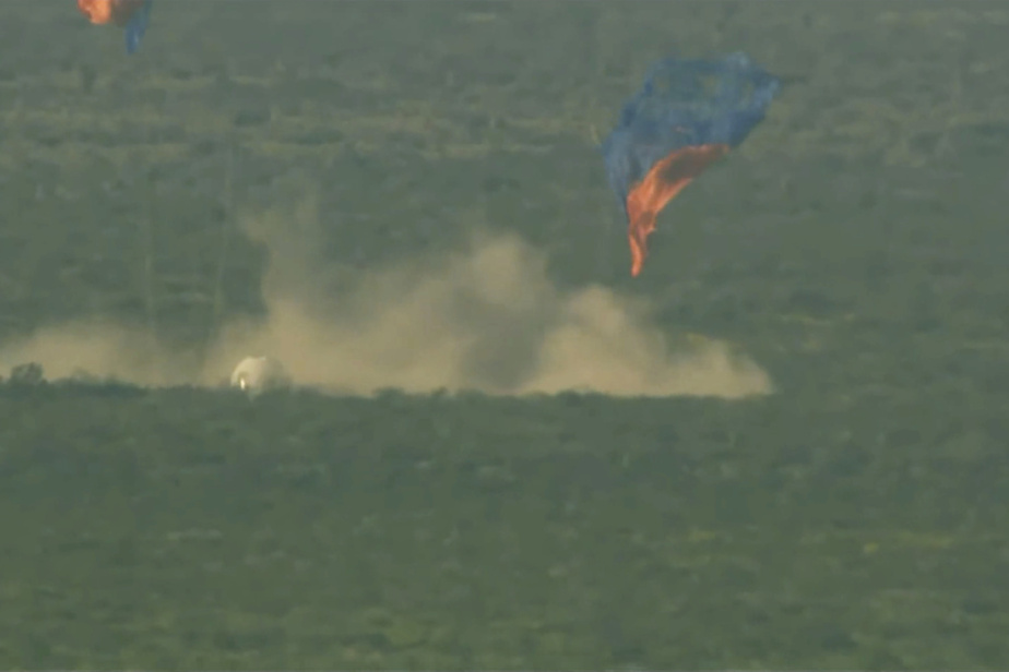 A Blue Origin rocket crashed after liftoff