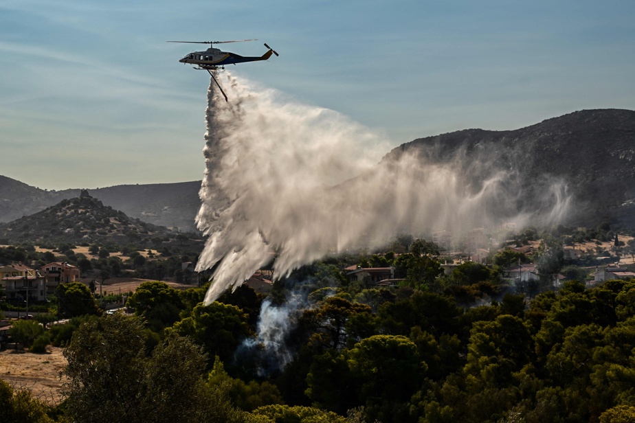 Incendies en Europe : Flamme incontrôlable en Grèce et France