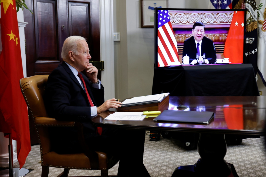 Virtual Summit |  A virtual summit between Biden and Xi is underway