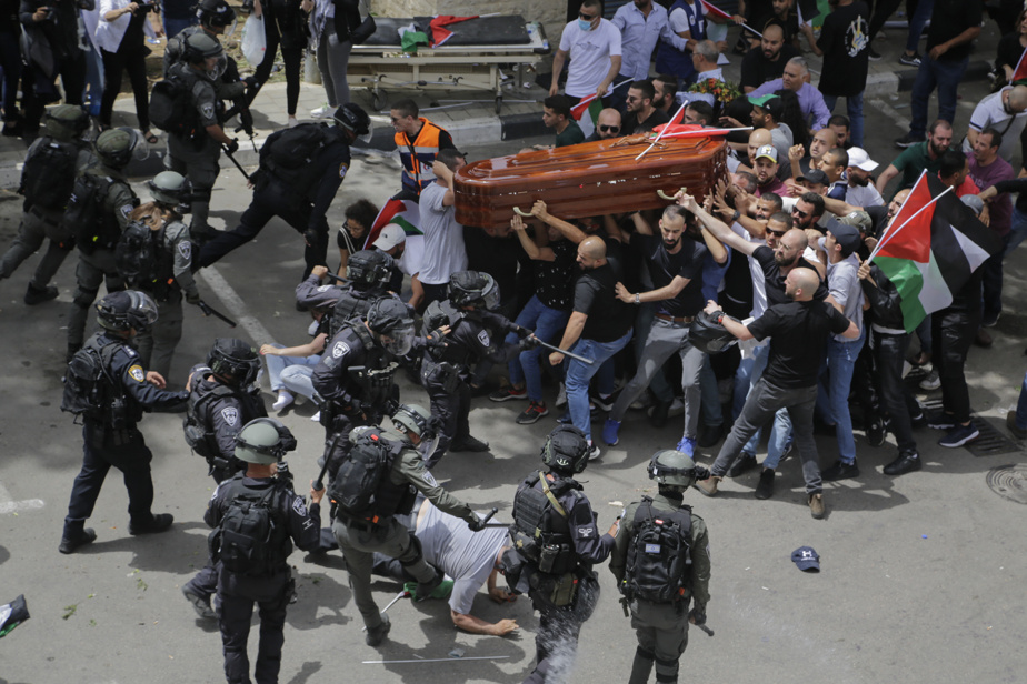 Jolly condemns the actions of the Israeli police at a journalist’s funeral