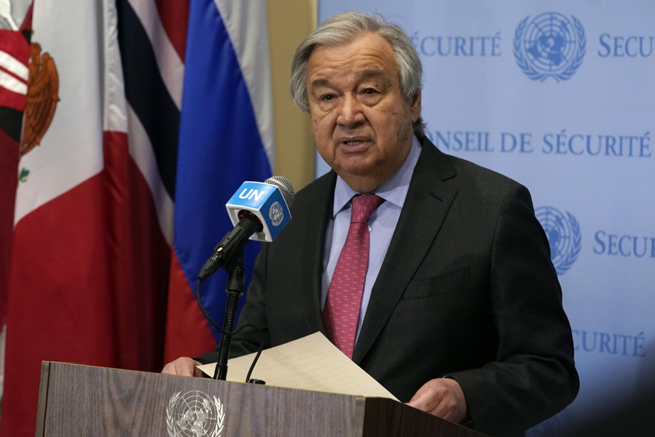 The war in Ukraine |  The Secretary-General of the United Nations will meet Putin next Tuesday