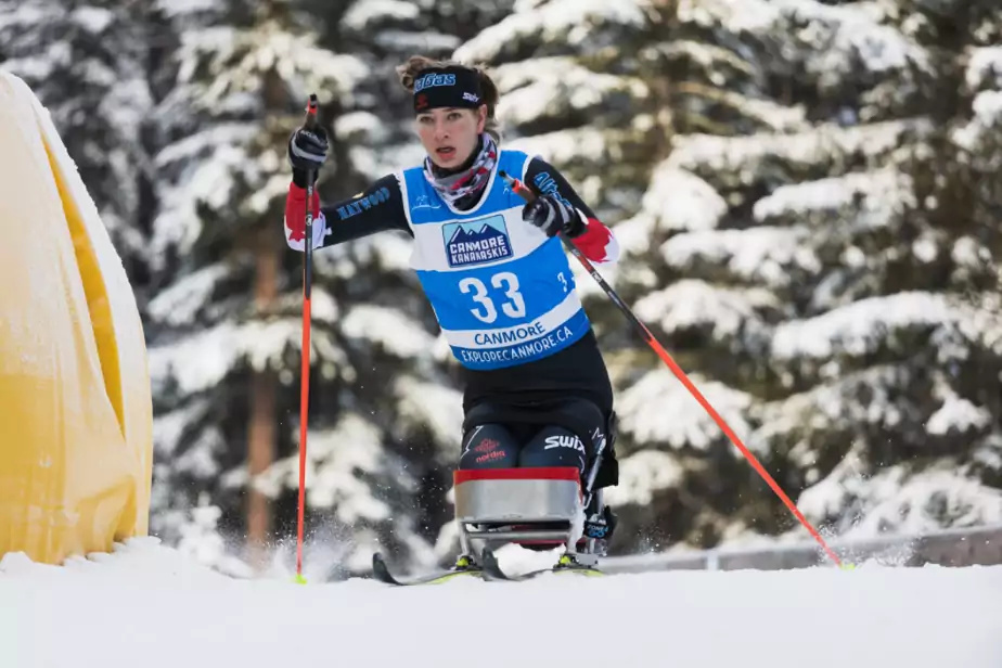 Ski Para Nordic |  Lynn Marie Bilodeau is satisfied with her progress